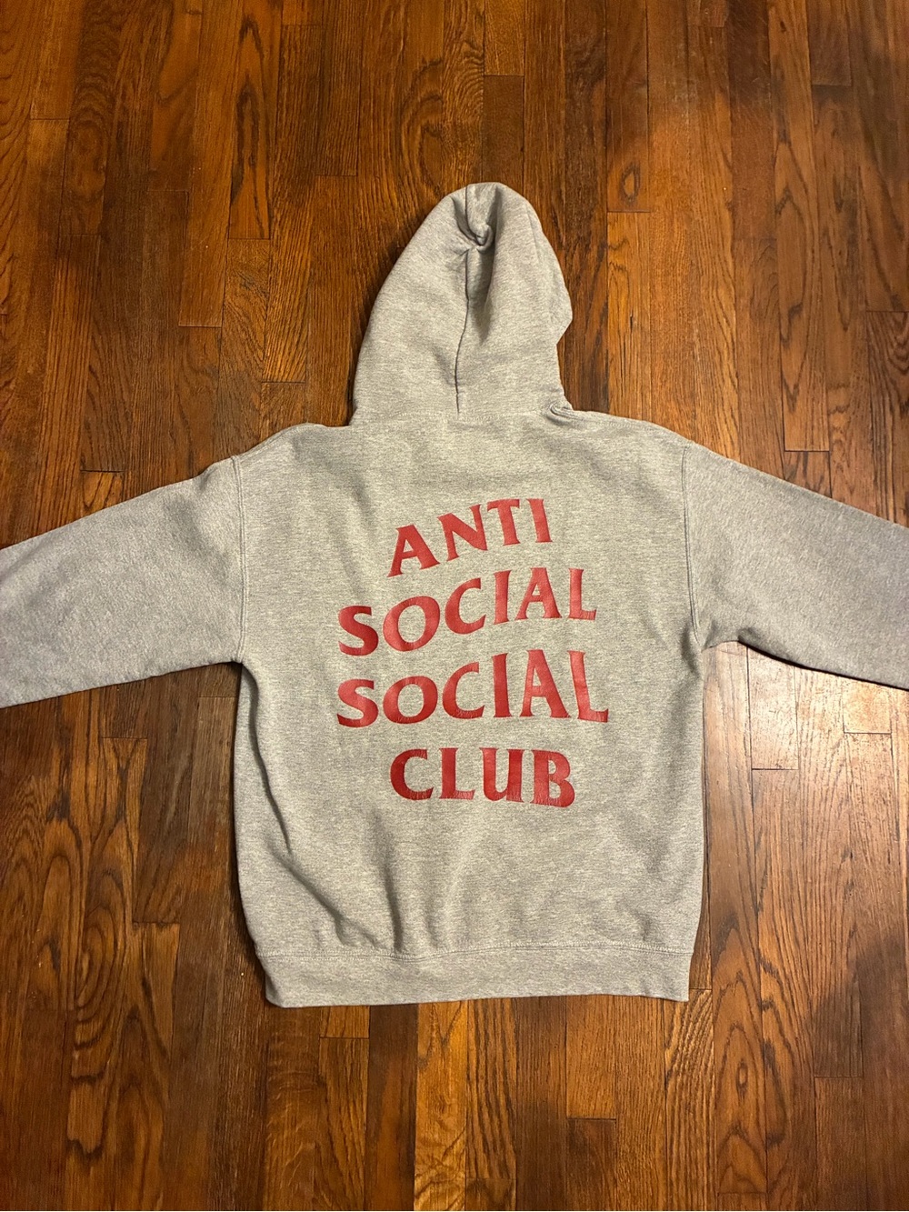 Anti social social club no drama hoodie size medium